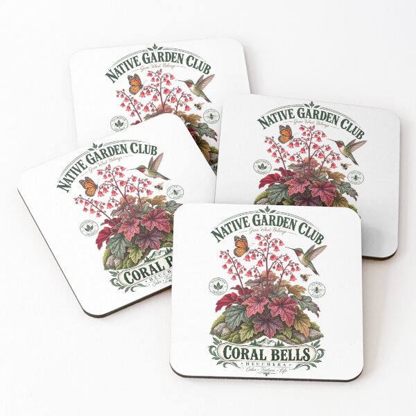 Item preview, Coral bells native garden  designed and sold by Dlvznbm.