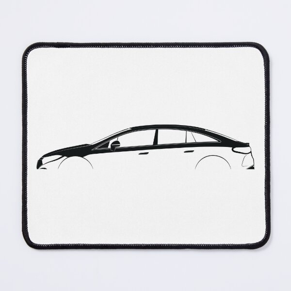 Item preview, EQS (V297) (White) designed and sold by Car Silhouettes.