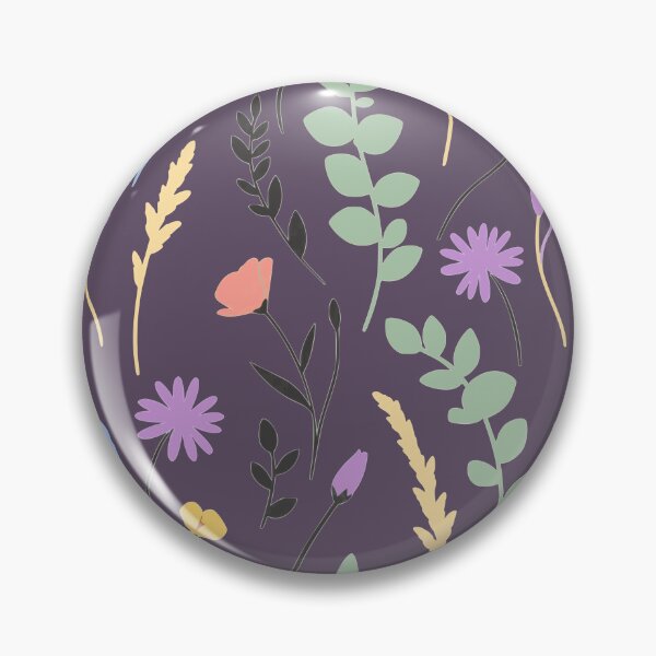 Item preview, Twilight Wildflower Pattern – Pastel Meadow Botanicals designed and sold by BelievingCreates.