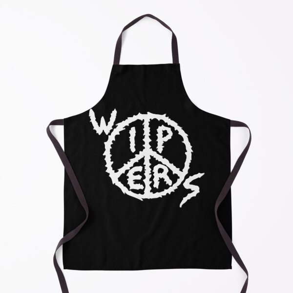 Item preview, White Spiky Peace Sign Frame With Band Letters Inside And Out designed and sold by SADDIQ13.