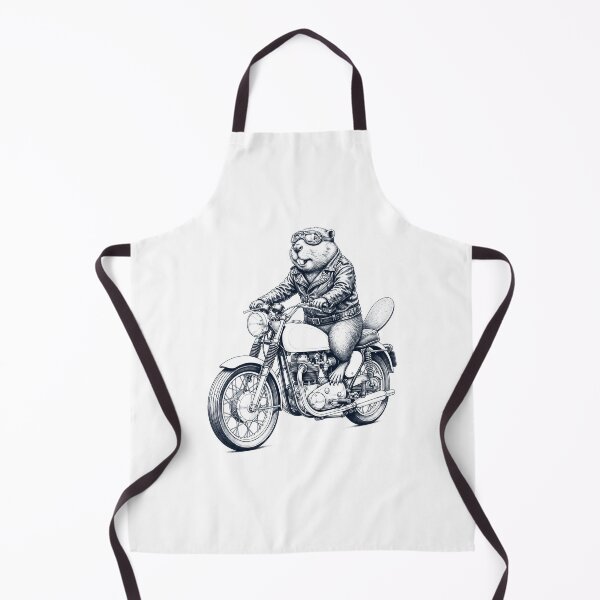 Item preview, Funny Beaver Motorcycle Motorbike Animal Lover designed and sold by dian-rody-crest.