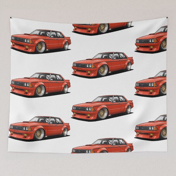 Item preview, Ford Falcon GT Cartoon designed and sold by ToonMyRide.