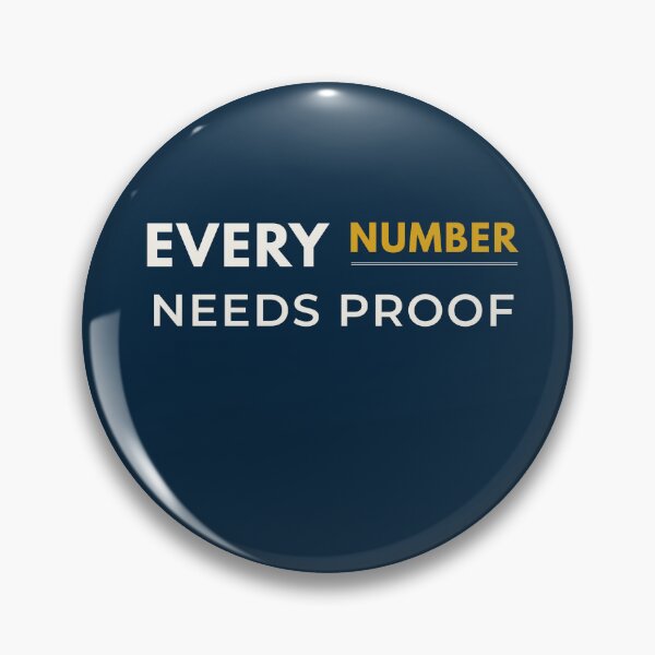 Item preview, Every Number Needs Proof | Accountant & Auditor Design designed and sold by FCA SIR MERCH .