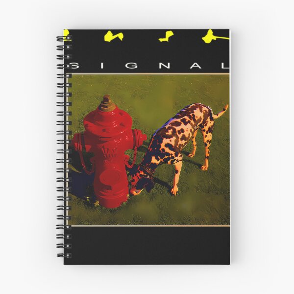 Item preview, Dalmation Dog Sniffing A Red Fire Hydrant On Grass designed and sold by SADDIQ13.