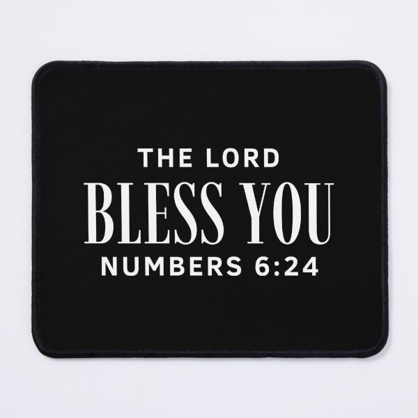Item preview, The Lord Bless You - Numbers 6:24 - Christian Quotes designed and sold by MoriaStore.