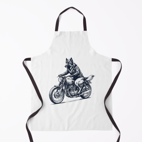 Item preview, Funny Belgian Tervuren Motorcycle Motorbike Dog Lover designed and sold by dian-rody-crest.