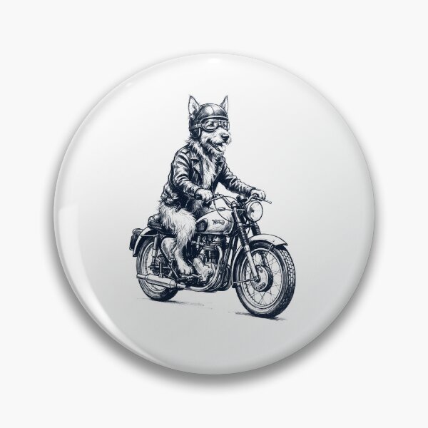 Item preview, Funny Berger Picard Motorcycle Motorbike Dog Lover designed and sold by dian-rody-crest.