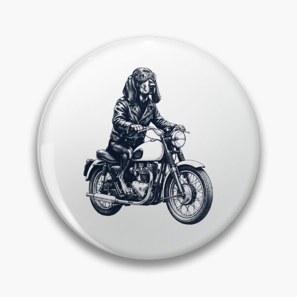 Item preview, Funny Black and Tan Coonhound Motorcycle Motorbike Dog Lover designed and sold by dian-rody-crest.