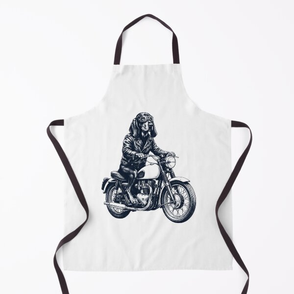 Item preview, Funny Black and Tan Coonhound Motorcycle Motorbike Dog Lover designed and sold by dian-rody-crest.