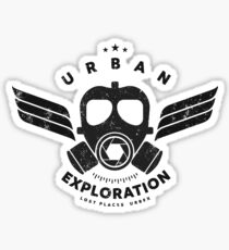 Urban exploration Sticker