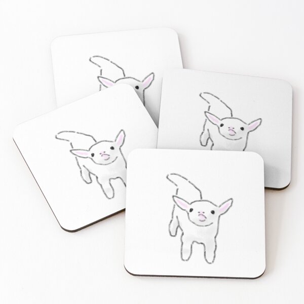 Item preview, Playful Baby Goat Minimal Charcoal designed and sold by raun.draw.
