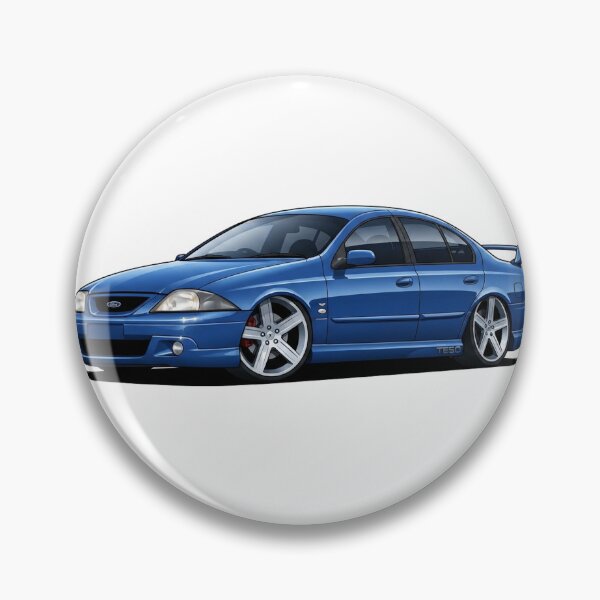 Item preview, Ford Tickford XR8 TE50 Cartoon designed and sold by ToonMyRide.