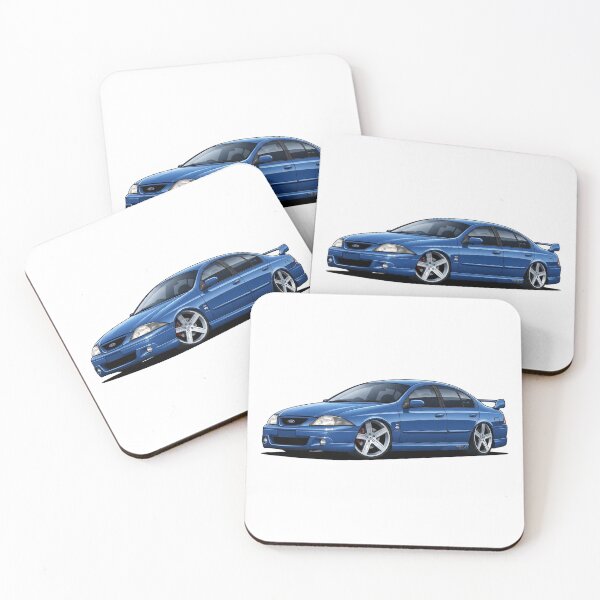 Item preview, Ford Tickford XR8 TE50 Cartoon designed and sold by ToonMyRide.