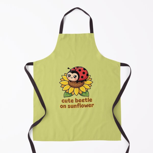 Item preview, Cute Ladybug on Sunflower Sticker | Kawaii Ladybird Flower Design | Nature Lover Gift designed and sold by morning sun.