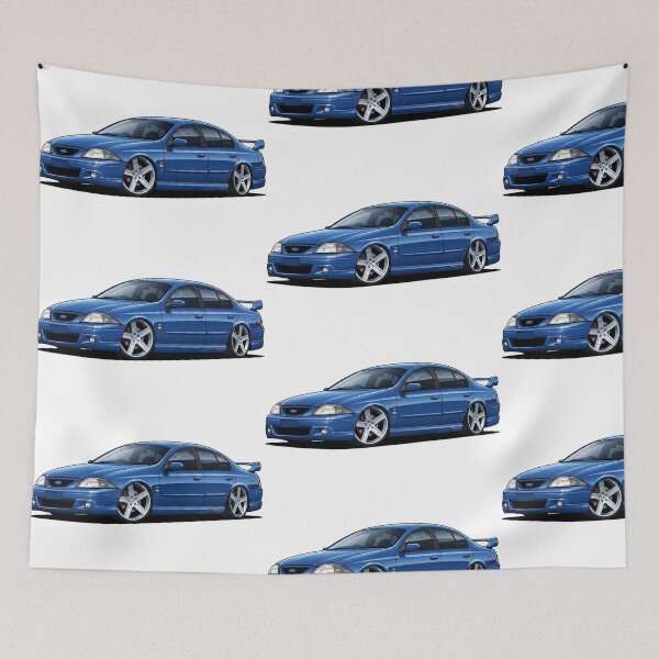 Item preview, Ford Tickford XR8 TE50 Cartoon designed and sold by ToonMyRide.