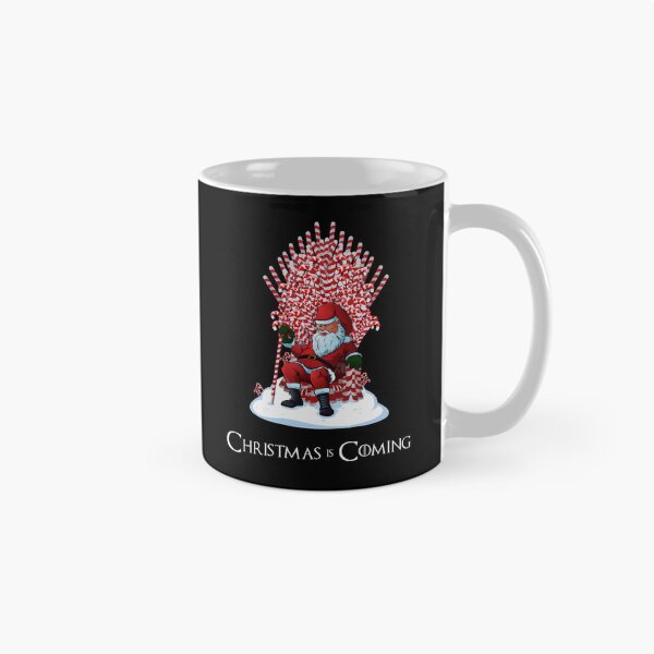 Item preview, Santa Claus Sitting on Candy Cane Iron Throne designed and sold by ShopArt-by-PP.