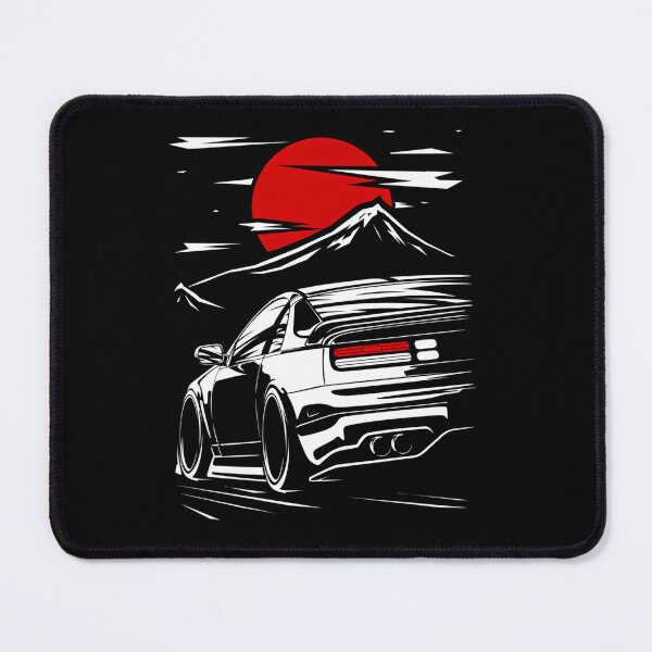 Item preview, Japanese Sports Car and Mountain Sunset designed and sold by ShopArt-by-PP.