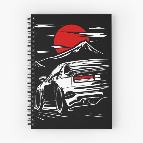 Item preview, Japanese Sports Car and Mountain Sunset designed and sold by ShopArt-by-PP.