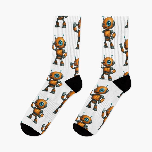 Item preview, Cute Winking Robot – Friendly Hello designed and sold by Yomere.