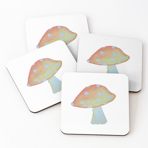 Item preview, Multicolored Fall Mushroom (Watercolor) designed and sold by nickiibird.