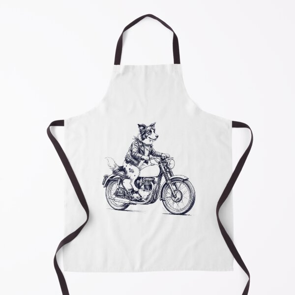 Item preview, Funny Border Collie Motorcycle Motorbike Dog Lover designed and sold by dian-rody-crest.