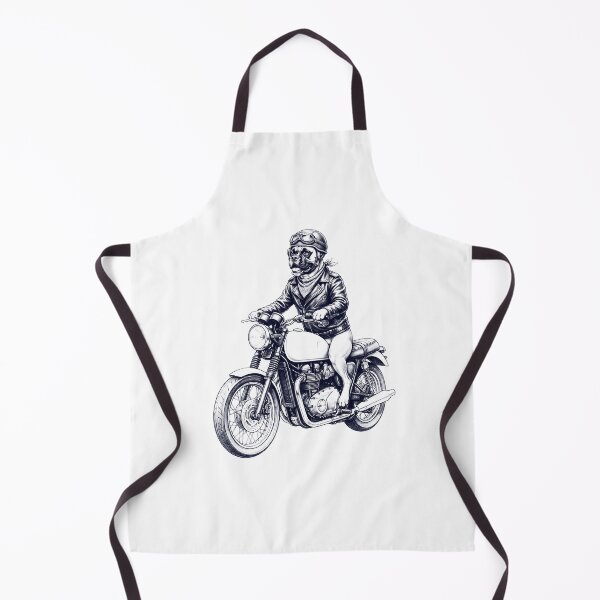 Item preview, Funny Boxer Dog Motorcycle Motorbike Dog Lover designed and sold by dian-rody-crest.