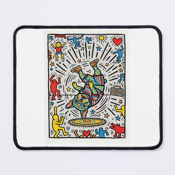 Item preview, French Bulldog Breakdance Moves designed and sold by PictoVibe.