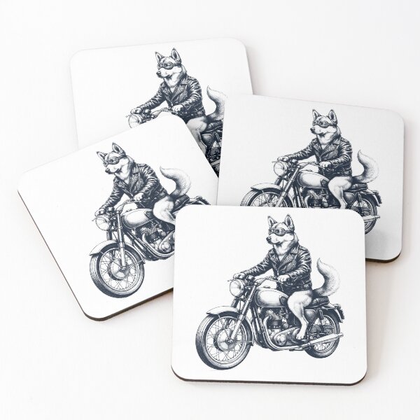 Item preview, Funny Canaan Dog Motorcycle Motorbike Dog Lover designed and sold by dian-rody-crest.