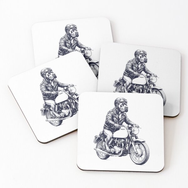 Item preview, Funny Cane Corso Motorcycle Motorbike Dog Lover designed and sold by dian-rody-crest.