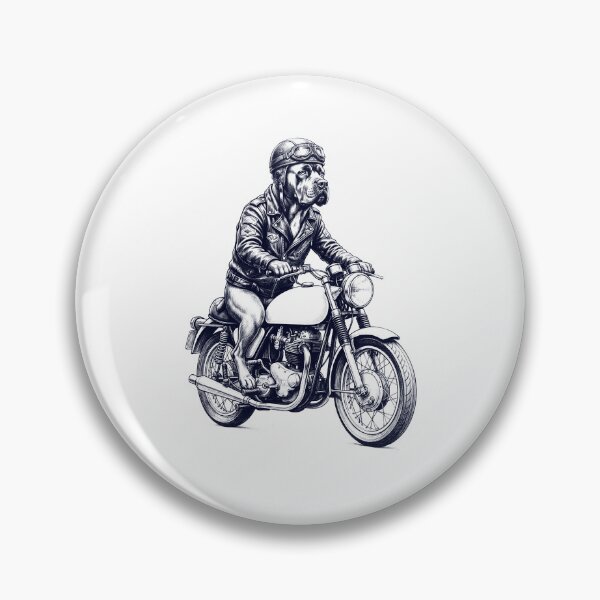 Item preview, Funny Cane Corso Motorcycle Motorbike Dog Lover designed and sold by dian-rody-crest.