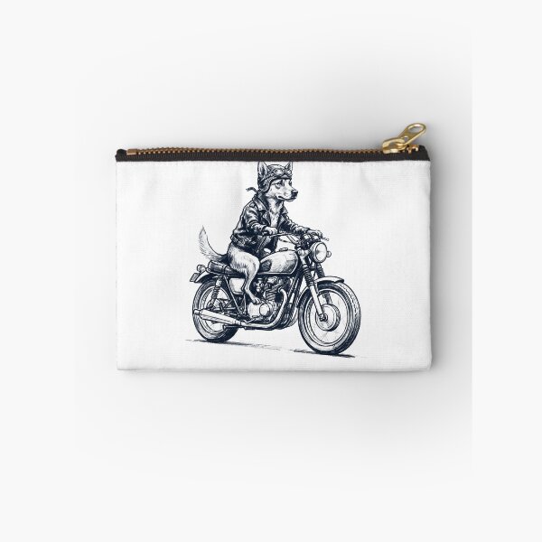 Item preview, Funny Carolina Dog Motorcycle Motorbike Dog Lover designed and sold by dian-rody-crest.