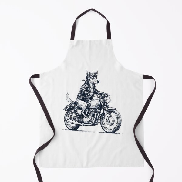 Item preview, Funny Carolina Dog Motorcycle Motorbike Dog Lover designed and sold by dian-rody-crest.