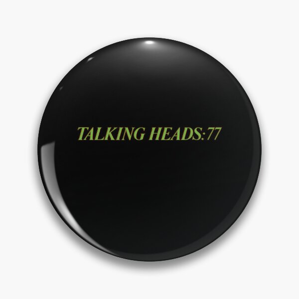 Item preview, Talking Heads 77 Debut Album Typography designed and sold by ssblondess.
