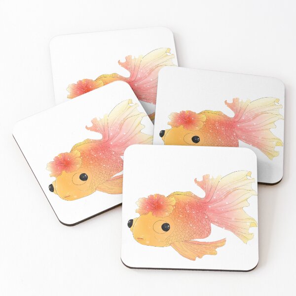 Item preview, Blooming Goldfish Three Second Memory Art designed and sold by Ding's Vibes.