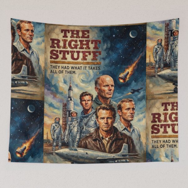 Item preview, The Right Stuff Fine Art Tribute designed and sold by Art's Diner.