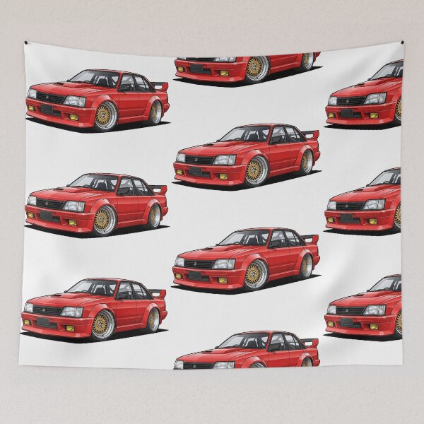 Item preview, Holden VH Commodore SS Cartoon designed and sold by ToonMyRide.