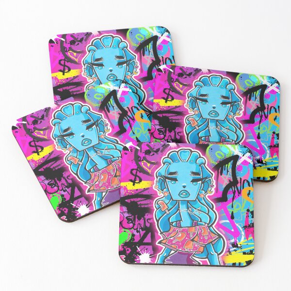 Item preview, Fantasy Pop Art/ Blue/ FoxArwen designed and sold by foxarwen.