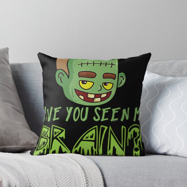Item preview, halloween party hallows eve gift have you seen my brain frankie green monster thomas larch transparent designed and sold by SurralRealms.