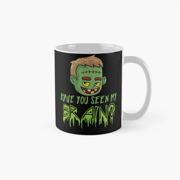Item preview, halloween party hallows eve gift have you seen my brain frankie green monster thomas larch transparent designed and sold by SurralRealms.