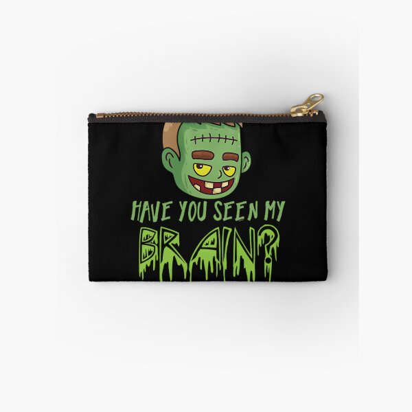 Item preview, halloween party hallows eve gift have you seen my brain frankie green monster thomas larch transparent designed and sold by SurralRealms.