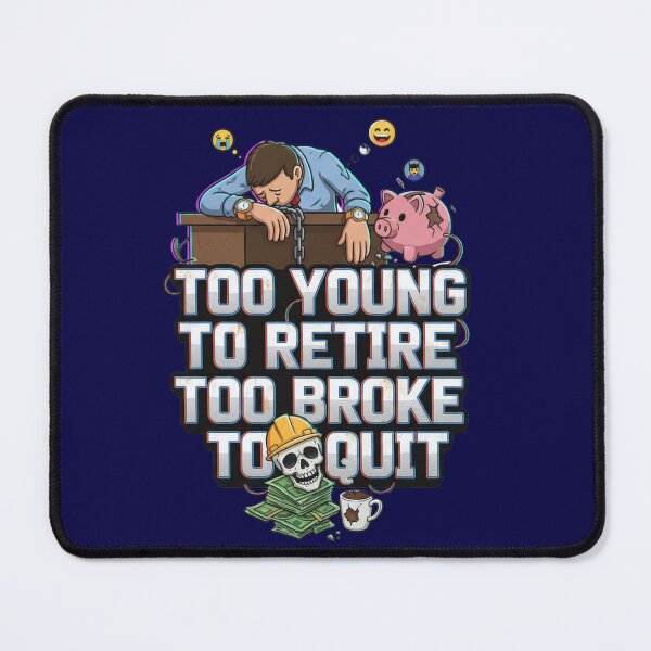 Item preview, Corporate Office Worker Financial Humor Slogan Graphic designed and sold by Exquisite Design Studio „Paculówka”.