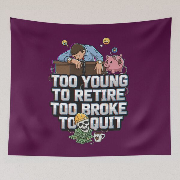 Item preview, Corporate Office Worker Financial Humor Slogan Graphic designed and sold by Exquisite Design Studio „Paculówka”.