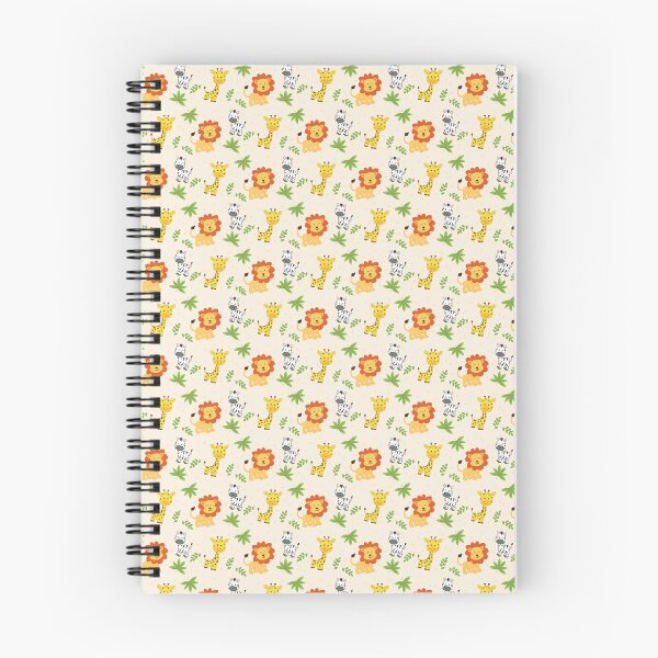 Item preview, Cute Jungle Animals Seamless Pattern designed and sold by Sietiva Diseño Creativo.