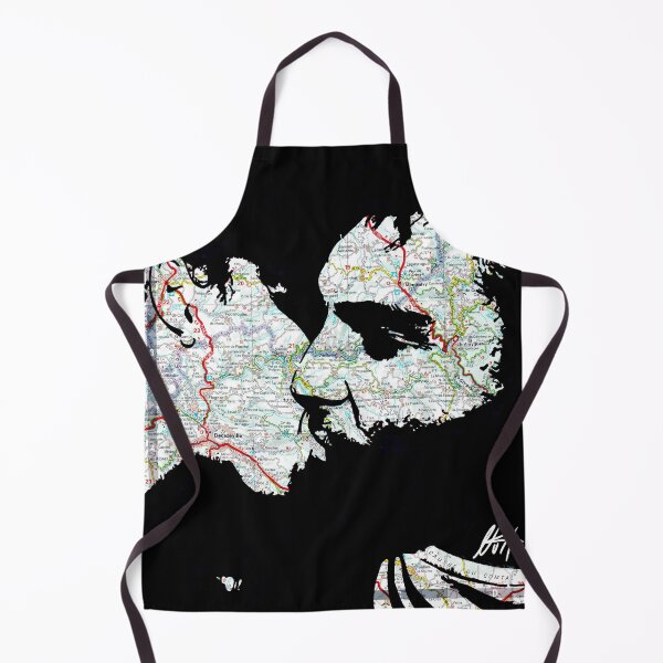 Item preview, Gay Men Kissing – Aveyron, France | Gay Love Map Art designed and sold by NLMKArtStudio.