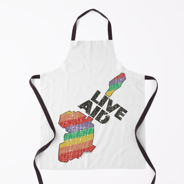 Item preview, African Continent Map with Guitar Neck and Rainbow Stripes designed and sold by s0unak.