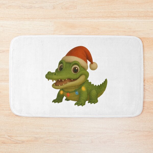 Item preview, Freshwater Crocodile Christmas Lights designed and sold by Sillytoe.