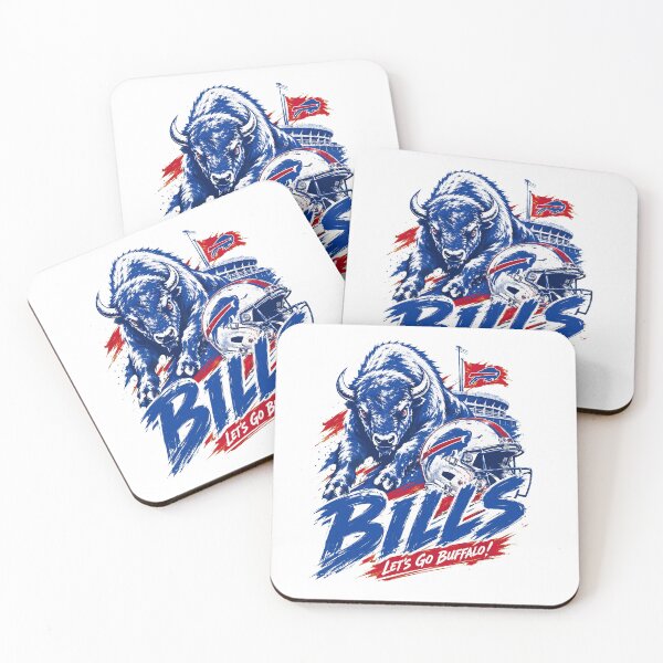 Item preview, Buffalo Bills Charging Stadium Style designed and sold by SheikhMensim.