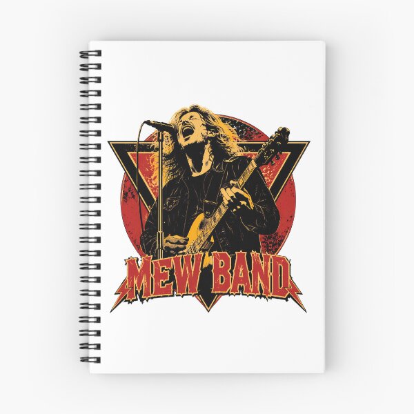Item preview, Mew Band Singer Retro Rock Concert Graphic designed and sold by ZubairNalban.