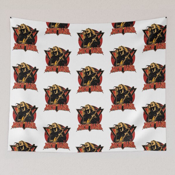 Item preview, Mew Band Singer Retro Rock Concert Graphic designed and sold by ZubairNalban.