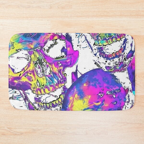 Item preview, Neon skulls designed and sold by Pixelplanetdesigns.